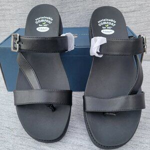 Dr. Scholl's Island Dream Women's Sandals (Black)/Worn Once